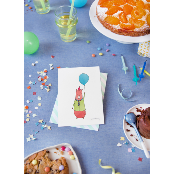 lacarteriedemma-lidbury-carte-Illustration-anniversaire-enfant-ballon