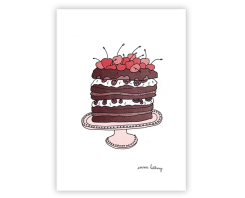 lacarteriedemma-lidbury-carte-Illustration-cerise-gateau-choco lacarteriedemma-lidbury-carte-Illustration-cerise-gateau-choco