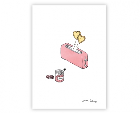 lacarteriedemma-lidbury-carte-Illustration-toast-love lacarteriedemma-lidbury-carte-Illustration-toast-love
