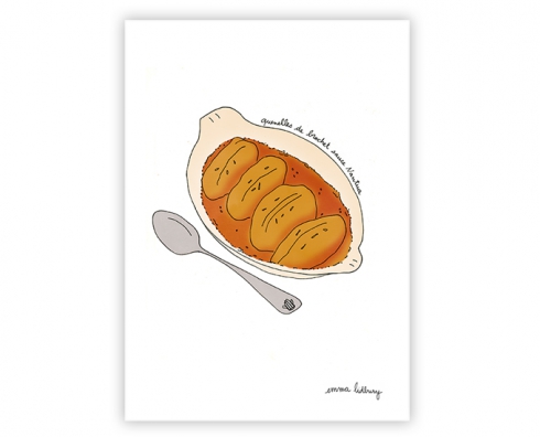 lacarteriedemma-lidbury-carte-Illustration-quenelle-brochet-specialite-lyon lacarteriedemma-lidbury-carte-Illustration-quenelle-brochet-specialite-lyon